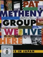 METHENY PAT GROUP  - DV WE LIVE HERE-LIVE..