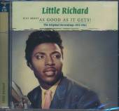 LITTLE RICHARD  - 2xCD JUST ABOUT AS GOOD AS IT GETS!