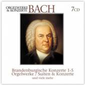 BACH JOHANN SEBASTIAN  - 7xCD ORGAN WORKS & CONCERTOS