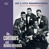 CONTOURS AND DENNIS EDWARD  - CD JUST A LITTLE MIS..