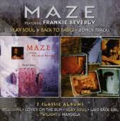 MAZE FT. FRANKIE BEVERLY  - 2xCD SILKY SOUL/BACK TO BASICS