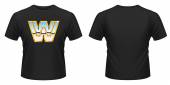 WWE =T-SHIRT=  - TR CLASSIC LOGO -L- BLACK