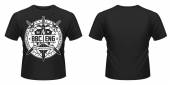 BEN BRUCE CLOTHING =T-SHIRT=  - DO SWORDS -XL- BLACK