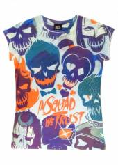 MOVIE =T-SHIRT=  - TR SUICIDE SQUAD:ALL OV..-S-