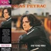 PEYRAC NICOLAS  - CD D'OU VENEZ-VOUS?
