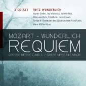 FRITZ WUNDERLICH  - CD MOZART; REQUIEM, MISSA IN C MINOR