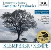 BEETHOVEN/BRAHMS  - 10xCD COMPLETE SYMPHONIES