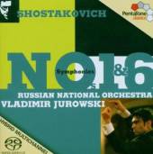 JUROWSKI VLADIMIR/RNO  - CD SINFONIEN 1 & 6