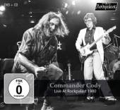 COMMANDER CODY  - 2xCD LIVE AT ROCKPALAST 1980 - CD+DVD