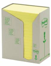 POST-IT®  - CD RECYCL.NOTES GELB 7,6X12,7CM