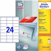 AVERY ZWECKFORM  - CD UNIVERSAL-ETIK.70X35 2400ST