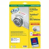 AVERY ZWECKFORM  - CD KRAFTKLEBER-ETIK.63,5X33,9 480