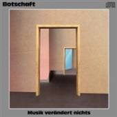 BOTSCHAFT  - VINYL MUSIK VERAENDERT NICHTS [VINYL]