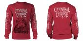 CANNIBAL CORPSE  - TS PILE OF SKULLS 2018 (RED)
