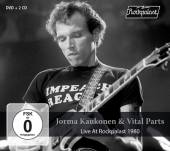 KAUKONEN JORMA & VITAL PARTS  - 3xCD+DVD LIVE AT ROCKPALAST 1980