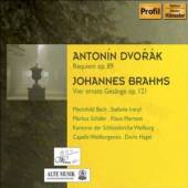 DVORAK/BRAHMS  - 2xCD REQUIEM/4 SERIOUS SONGS