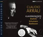 ARRAU CLAUDIO  - 3xCD KLAVIERKONZERTE BRAHMS/SC