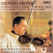 MENDELSSOHN-BARTHOLDY FELIX  - CD VIOLIN CONCERTO