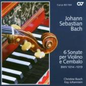 BACH JOHANN SEBASTIAN  - 2xCD 6 SONATAS FOR VIOLIN & HA