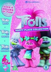 ANIMATION  - 3xDVD TROLLS - HAPPY PLACE..