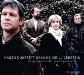 HAGEN QUARTETT / KIRILL G  - CD BRAHMS: STRING QU..