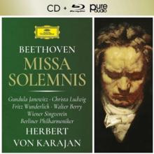 KARAJAN/BPH  - 2xCD MISSA SOLEMNIS BEETHOVEN LUDWIG VAN