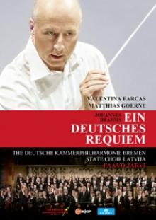 JAERVI - DEUTSCHE KAMMERPHILHA  - DVD BRAHMS - EIN DEUTSCHES REQUIEM