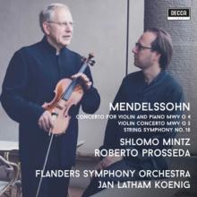 MINTZ SHLOMO - ROBERTO PROSSE  - CD MENDELSSOHN