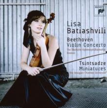 BEETHOVEN & TSINTSADZE  - CD VIOLIN CONCERTO/MINIATURE