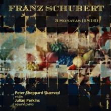 SCHUBERT / SKAERVED / PERKINS  - CD 3 SONATAS (1816)