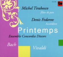 BACH JOHANN SEBASTIAN  - CD PRINTEMPS-FRUHLING