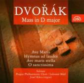 PRAZSKY FILHARMONICKY SBOR/MAT  - CD DVORAK : MSE D DUR, AVE MARIA, HYMNUS