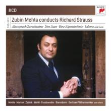 STRAUSS RICHARD  - 8xCD ZUBIN MEHTA CONDUCTS RICH