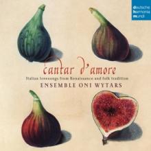 ENSEMBLE ONI WYTARS  - CD CANTAR D'AMORE