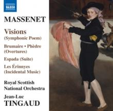 MASSENET J.  - CD VISIONS/BRUMAIRE/PHEDRE