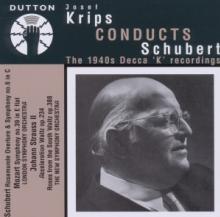 SCHUBERT FREDERIC  - CD JOSEF KRIPS CONDUCTS..