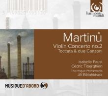 MARTINU BOHUSLAV  - CD VIOLIN CONCERTO NO.2