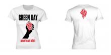  AMERICAN IDIOT HEART (WHITE) [velkost M] - supershop.sk