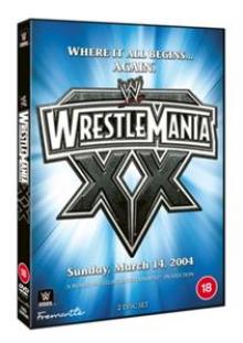 WWE  - DV WRESTLEMANIA 20