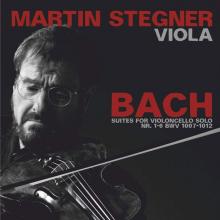 STEGNER MARTIN  - 2xCD BACH: SUITES FOR VIOLONCE