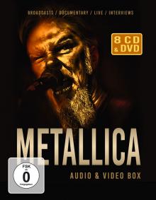 METALLICA  - CD AUDIO & VIDEO BOX (8-CD/DVD SET)