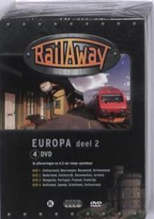 TV SERIES  - 4xDVD RAIL AWAY: ZUID-AMERIKA