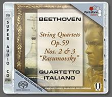 QUARTETTO ITALIANO  - CD STREICHQUARTETTE OP.59 2 & 3