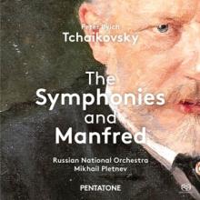 TCHAIKOVSKY P.I.  - 7xCD SYMPHONIES AND MANFRED