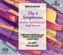 BRAHMS J.  - 3xCD 4 SYMPHONIES/2 OVERTURES