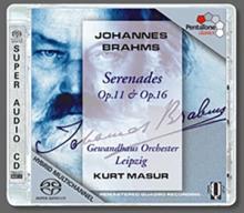 BRAHMS J.  - CD SERENADES NO.1 & 2