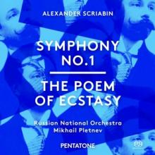 SCRIABIN A.  - CD SYMPHONY NO.1/POEM OF ECS