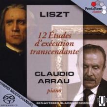 LISZT F.  - CD 12 ETUDES D'EXECUTION TRA