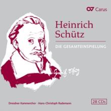 SCHUTZ H.  - 28xCD DIE GESAMTEINSPIELUNG