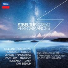 VARIOUS  - CD SIBELIUS GREAT PERFORMANCES